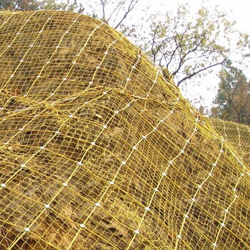 被动边坡防护网边坡绿化柔性耐磨钢丝绳边坡防护网大量优惠
