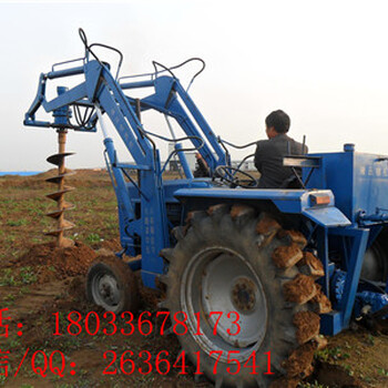 黑龙江挖坑机设备三菱tb50挖坑机拖拉机挖坑机