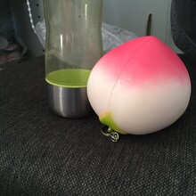 pu仿真慢回彈水蜜桃子仿真水果廠家定制