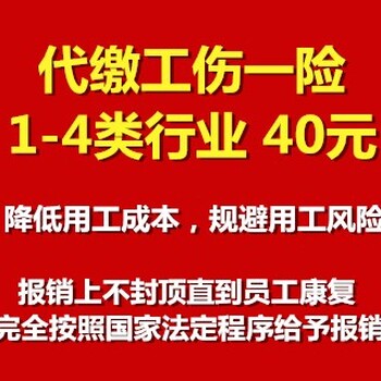 海汇劳务外包代缴工伤一险单交工伤保险商业保险100万代发工资