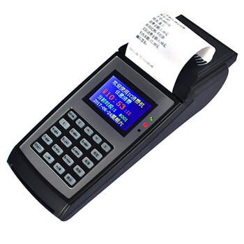 惠州JTXF-P消费手持机（可打印可不打印）公交车检票机/收银机美食城的刷卡机收款机