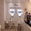 重庆美信装饰公司咖啡厅装修设计北欧风格图片