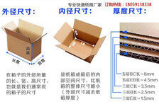 福州快递纸箱，福州淘宝、微商快递纸箱批发98元包邮图片0