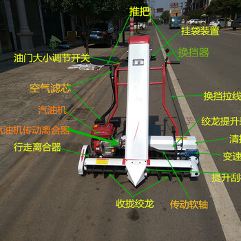 厂家九农JZ-110型自走式收粮装袋机