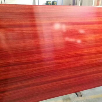 厂家不锈钢木纹板，不锈钢热转印木纹，不锈钢檀木纹
