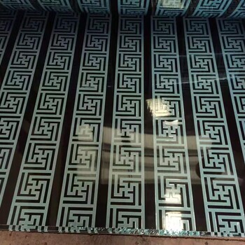 上海不锈钢蚀刻花纹板生产厂家，不锈钢电梯门，不锈钢喷砂蚀刻装饰板