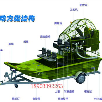 中小型防汛救援空气动力艇工作原理YX抗风抗浪空气动力艇厂家