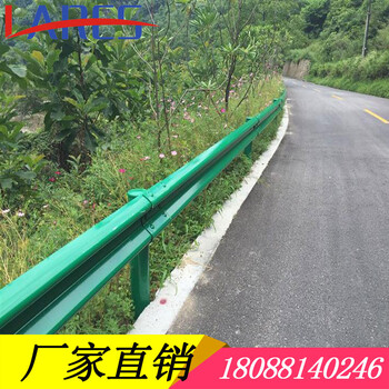 上林乡村护栏安装美丽绿色护栏防撞护栏