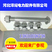 广西护栏螺栓,广西护栏螺栓厂家,河北泽耀电力配件图片