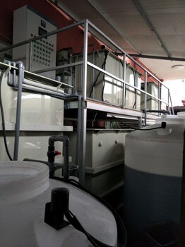 宏旺5T/D铝产品抛光清洗废水处理设备，宁波废水处理设备厂家