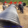 青海塑料排污管道厂家pe波纹管钢制波纹管涵单壁波纹管图片