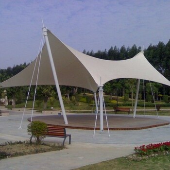 工程定制公园户外膜结构张拉膜结构景观棚微景观广场膜园林篷