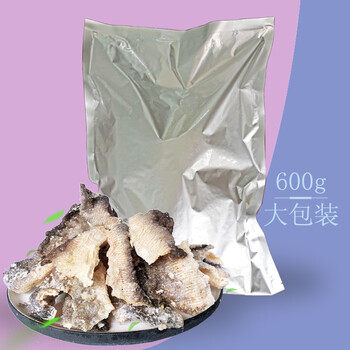 潤志大包裝零食下酒菜即食香港特產(chǎn)小吃火鍋食材批發(fā)香脆魚皮600g