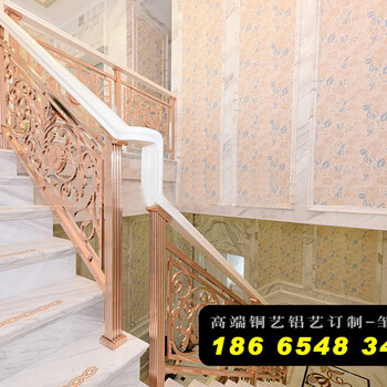 黑龙件伊春区唯美客厅楼梯护栏扶手设计让客厅更加美观