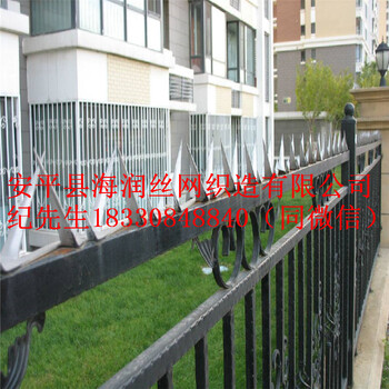 庭院栅栏热镀锌钢户外小区家用防护栏欧式铁艺围栏围墙栏杆篱笆