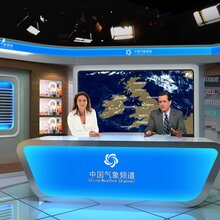 迪特康姆校园虚拟直播室装修/超清演播室搭建/小型演播厅图片