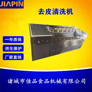 佳品全自動(dòng)土豆脫皮機(jī)紅薯去皮機(jī)蓮藕去皮機(jī)廠家現(xiàn)貨銷售