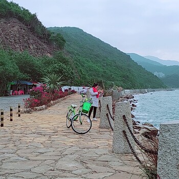 深圳南澳七娘山野炊山庄真人CS海边骑单车野炊一日游