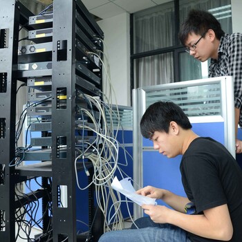 杭州城西(办公室)网络布线工位插座安装强弱电布线