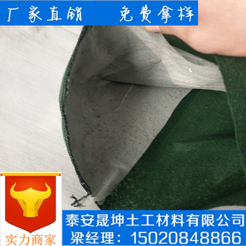 黑龙江省伊春市土工袋生态袋护坡植草绿化晟坤土工