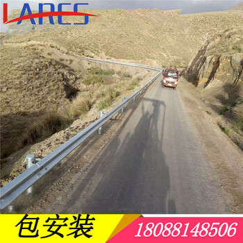 全國(guó)供應(yīng)防盜雙波欄防腐三波蘭護(hù)欄立柱生產(chǎn)