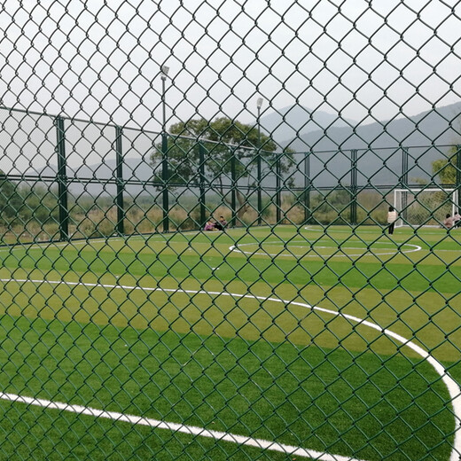 烟台足球场围网表面处理方式球场围网