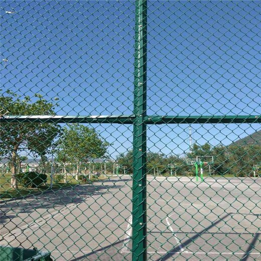徐汇篮球场围网表面处理方式球场围网