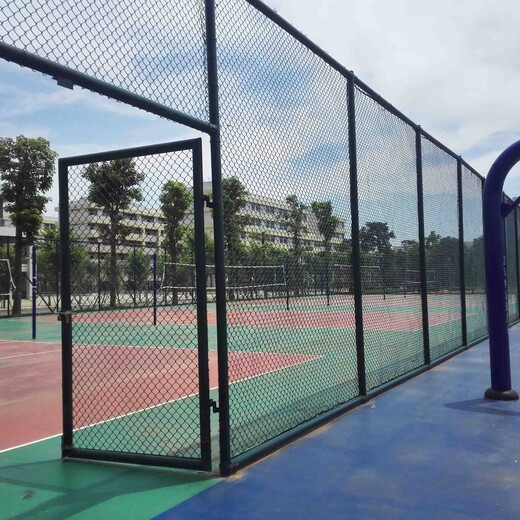 吉林篮球场围网表面处理方式球场围网