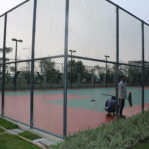 淄博篮球场围网表面处理方式球场围网