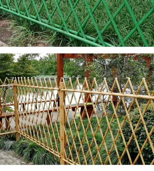 葫芦岛竹节护栏规格齐全,竹篱笆