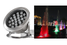 生产LED大功率水下灯/音乐喷泉彩色射灯图片1