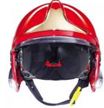 梅思安消防头盔现货消防队员提部保护