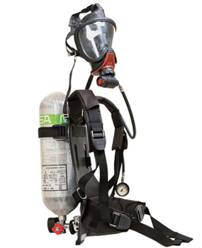 梅思安bd2100地铁型自给式9升碳纤气瓶空气呼吸器