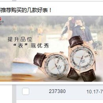 浪琴手表怎么在凤凰网上做广告推广