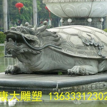 供应石雕龙龟雕塑动物雕塑厂家定制