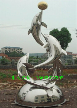 山东不锈钢制作厂家康大雕塑供应抽象雕塑现代雕塑
