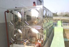 消防玻璃钢水箱的优点二维水箱不锈钢SMC水箱图片5