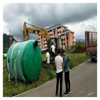 上海家用化粪池设计玻璃钢模压沉淀池