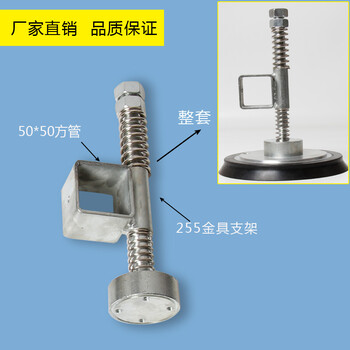 真空吸盘缓冲70MM连接杆顶进气不锈钢铝板真空吸盘真空吸吊机