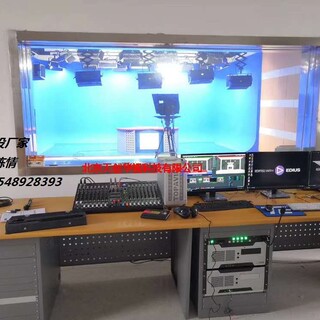 5G竖屏直播演播室系统真正的三维虚拟演播室系统图片5