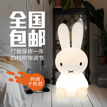 ins爆款米菲灯Miffy灯布朗熊灯荷兰兔子夜灯led灯摄影店道具图片