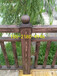  Qinhuangdao wood grain paint construction company, a good professional guardrail rack galvanized pipe wood grain paint construction team