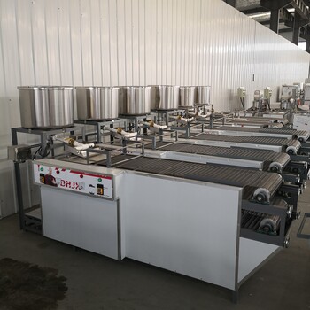 河北豆制品设备厂家全自动豆腐皮机价格豆腐皮生产流程
