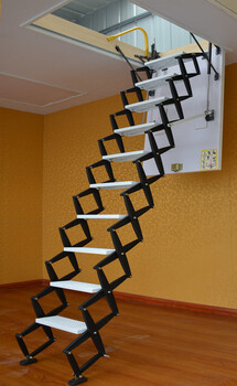 天津家用伸缩楼梯销售西青区阁楼伸缩楼梯安装设计