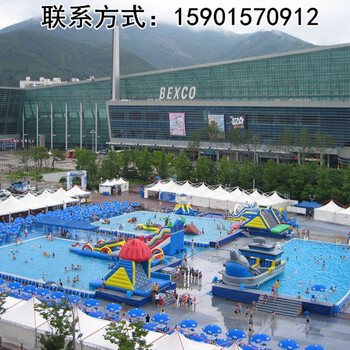 北京移动水上乐园大象水上滑梯充气水上乐园动漫水上乐园厂家供应