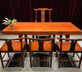 原木大板老板办公家具巴西花梨木实木大板桌子1米9长整块无拼接办公台书桌写字台