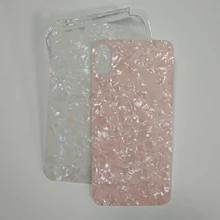 貝殼玻璃手機殼水貼定制彩繪貝母片材加工