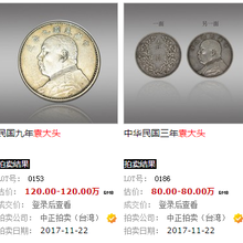 袁大头能卖多少钱