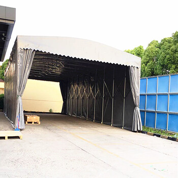 上海普陀区生产大型活动雨蓬推拉仓库帐篷户外工厂遮阳棚