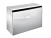 擦手纸箱固定在墙上的抽纸盒304不锈钢上开盖式纸巾架加厚包邮